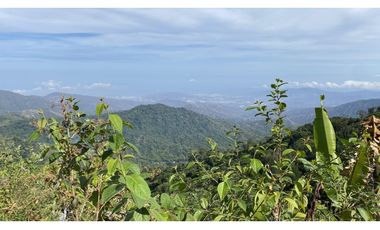 VENTA LOTE CON VISTA AL MAR EN MINCA CAMPANO - SANTA MARTA