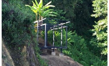 VENTA LOTE CON VISTA AL MAR EN MINCA CAMPANO - SANTA MARTA