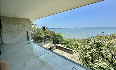 VENTA CASA CON PLAYA SEMI-PRIVADA & VISTA AL MAR EN PRIMERA LINEA