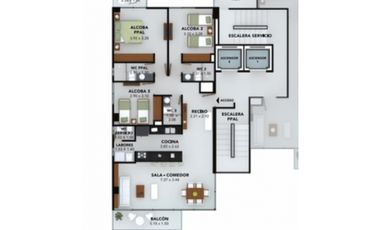 Apartamento en Castillo Grande Punta del Este