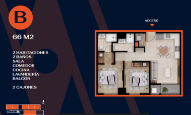 DEPARTAMENTIS Y OFICINAS EN PREVENTA EN REVOLUCION