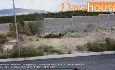 Venta terreno Cumbres Santorial, Garcia