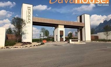 Venta terreno Cumbres Santorial, Garcia