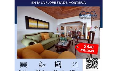 VENTA DE CASA  AMPLIA  EN LA FLORESTA DE MONTERA