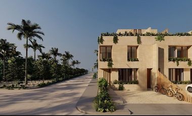 Villa en venta en zona de playa Chuburna, Yucatán