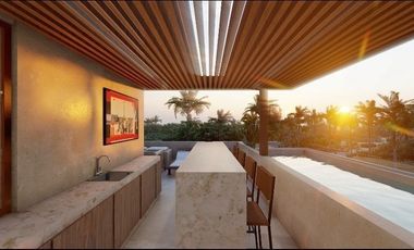 Villa en venta en zona de playa Chuburna, Yucatán