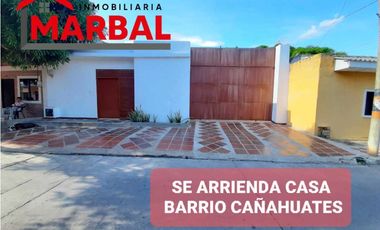 SE VENDE CASA BARRIO CAÑAHUATE