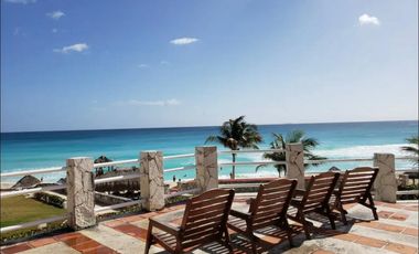 Penthouse en venta Cancún frente al mar y laguna –  Zona Hotelera