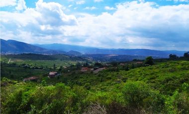 VENDO LOTES PARCELACIÓN CON VISTA A VILLA DE LEYVA - URGEME