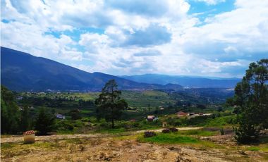 VENDO LOTES PARCELACIÓN CON VISTA A VILLA DE LEYVA - URGEME