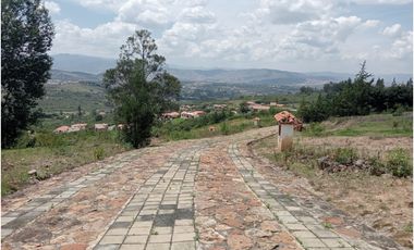 VENDO LOTES PARCELACIÓN CON VISTA A VILLA DE LEYVA - URGEME
