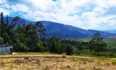 VENDO LOTES PARCELACIÓN CON VISTA A VILLA DE LEYVA - URGEME