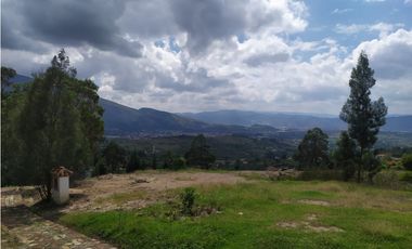 VENDO LOTES PARCELACIÓN CON VISTA A VILLA DE LEYVA - URGEME