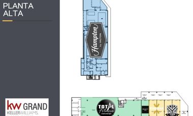 Plaza Comercial Ubika con Hotel Business Class -Pool de Rentas
