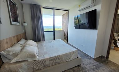 VENTA  APARTASUITE AMOBLADA CERRITOS PEREIRA CON PARQUEADERO