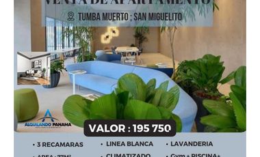 VENTA DE APARTAMENTO EN AV RICARDO J ALFARO