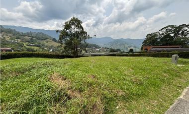 VENTA LOTE EXCLUSIVA PARCELACION LOMA DEL ESCOBERO ENVIGADO