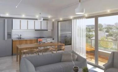 Departamento en  venta de 2 ambientes con cochera