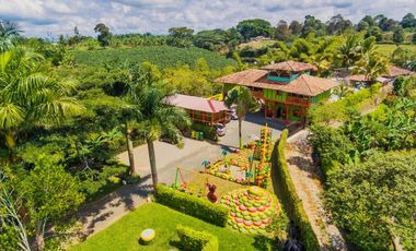 Se Vende Hotel Campestre Camping Quimbaya Quindio