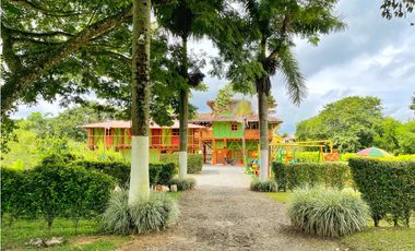 Se Vende Hotel Campestre Camping Quimbaya Quindio
