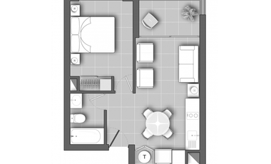 ARRIENDO METRO SANTA LUCIA / SARA DEL CAMPO / CARMEN