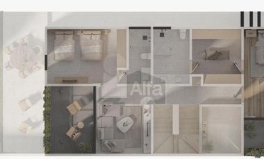 Casa en venta en fraccionamiento al norte de Saltillo, Fracc. Casa de Piedra