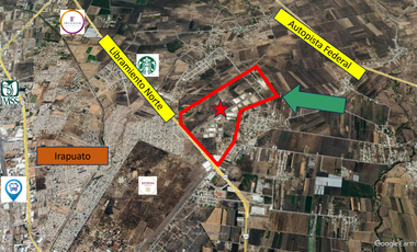 Bodega Industrial en renta en Irapuato en Guanajuato