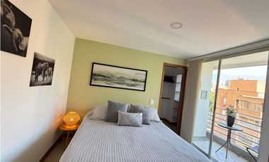 Amoblado Hermoso Estudio Habitación Independiente Laureles - Medellin