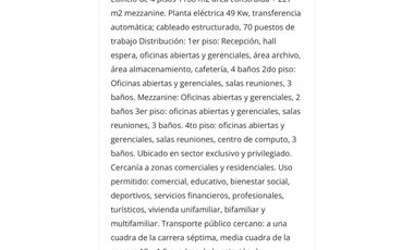 Edificio en venta  en chapinero