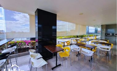 Arriendo Oficina de 56 m² en la Autopista Norte - Ascensor Panorámico