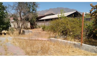Venta terreno comercial construido pleno centro San Felipe