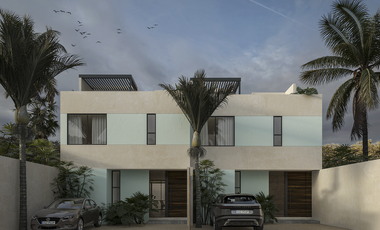 En Venta, Casa en Chicxulub Puerto / 3 rec. 3.5 baños alberca Cuarto de serv