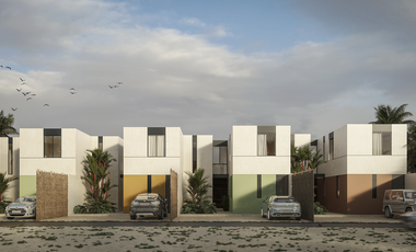 En Venta, Casa en Chicxulub Puerto / 3 rec. 3.5 baños alberca Cuarto de serv