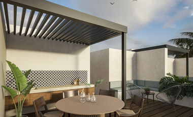 En Venta, Casa en Chicxulub Puerto / 3 rec. 3.5 baños alberca Cuarto de serv