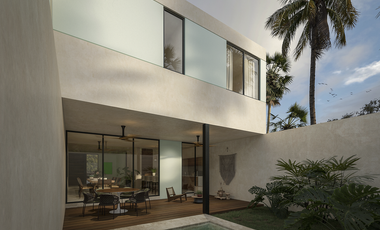 En Venta, Casa en Chicxulub Puerto / 3 rec. 3.5 baños alberca Cuarto de serv