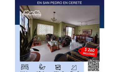 VENTA DE APARTAMENTO EN EL BARRIO SAN PEDRO DE CERETÉ