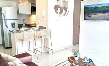 ALQUILER APARTAMENTO AMOBLADO ARMENIA EN TRANQUILO CONJUNTO CERRADO