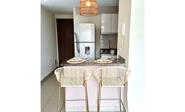 ALQUILER APARTAMENTO AMOBLADO ARMENIA EN TRANQUILO CONJUNTO CERRADO