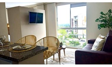 ALQUILER APARTAMENTO AMOBLADO ARMENIA EN TRANQUILO CONJUNTO CERRADO