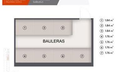 EMPRENDIMIENTO DEPARTAMENTO DE 2 AMBIENTES EN VENTA EN PALERMO CON AMENITIES EL  NUEVO BORGES