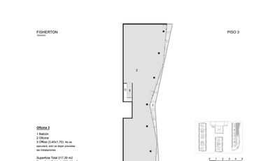 Oficina en complejo residencial mixto - VISO, FISHERTON FUTURO