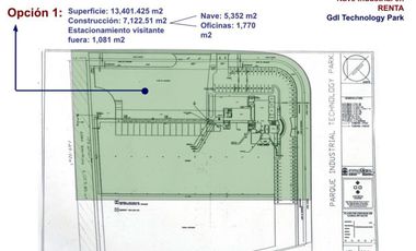 Nave Industrial en renta en Parque Technology Park