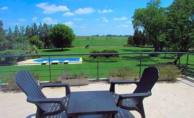 Venta campo de 58hs con casco moderno en Lobos
