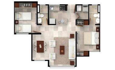 Venta apartamento Pardela - Alameda del Rio Barranquilla