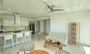 ARRIENDO APARTAMENTO AMOBLADO PRIMERA LINEA DE PLAYA - RODADERO SUR