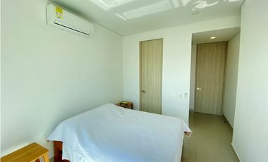 ARRIENDO APARTAMENTO AMOBLADO PRIMERA LINEA DE PLAYA - RODADERO SUR