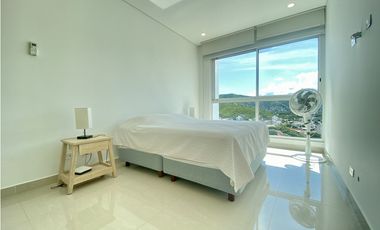 ARRIENDO APARTAMENTO AMOBLADO PRIMERA LINEA DE PLAYA - RODADERO SUR