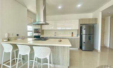 ARRIENDO APARTAMENTO AMOBLADO PRIMERA LINEA DE PLAYA - RODADERO SUR