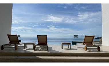 ARRIENDO APARTAMENTO AMOBLADO PRIMERA LINEA DE PLAYA - RODADERO SUR