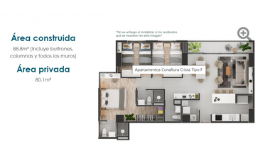 Venta Apartamento@ Crista Sector Estadio Medellín